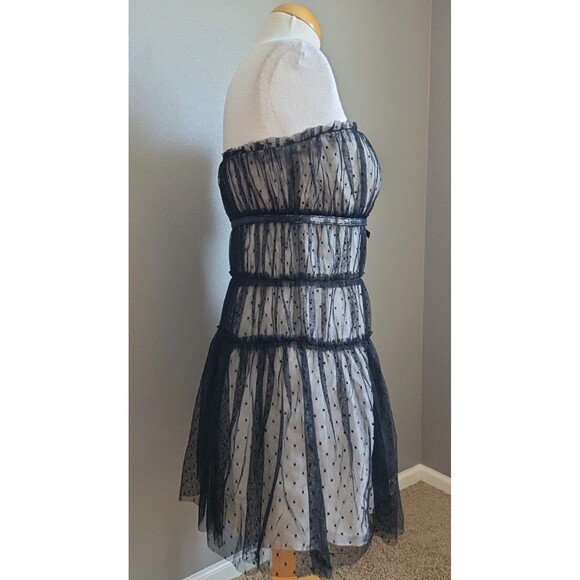 NWT Giambattista Valli for Impulse | Size 4 | Nude Sheer Mesh w/Underlay Dress - Picture 2 of 16